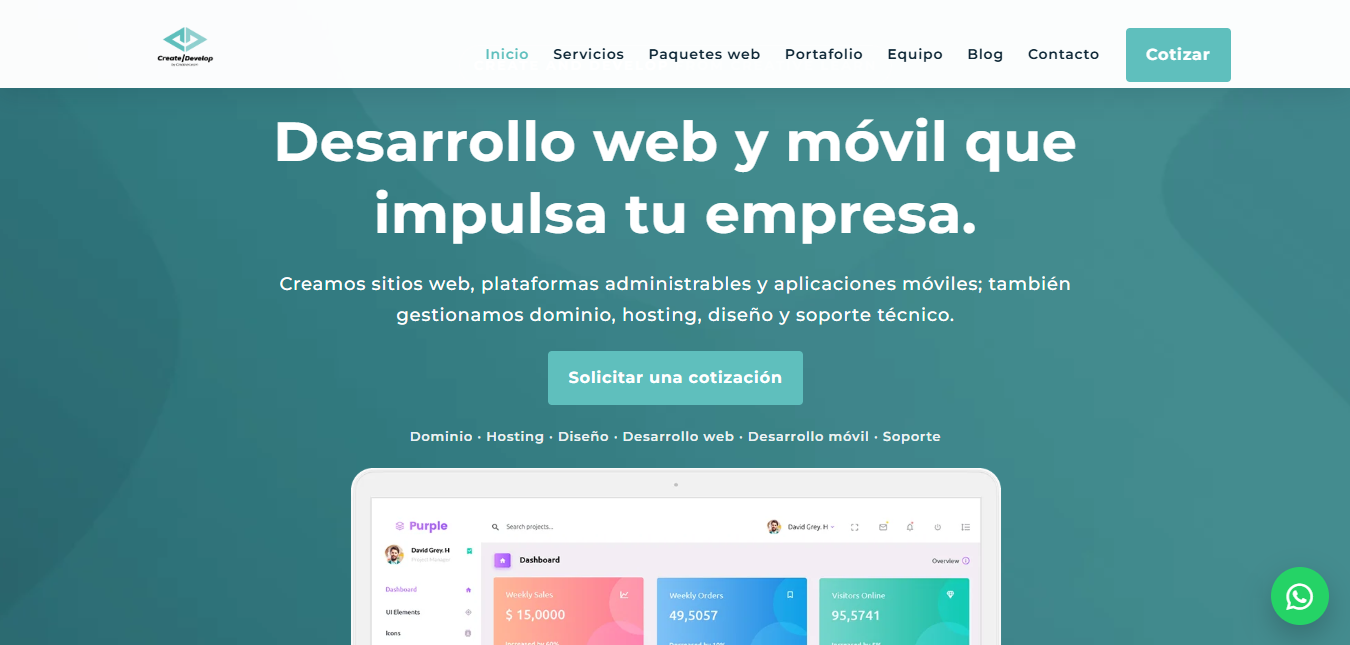 Sociedad estratégica con Create and Develop